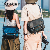 GYXX photofilm Planetary Gaia Photography Package Single Anti-Camera Package Male Micro Single Slanted Satchel Bag Single Shoulder Handheld Lens Computer Bag Containing Liner Bag Protective Sheath Applicable Canon Sony Fuji Kinikan