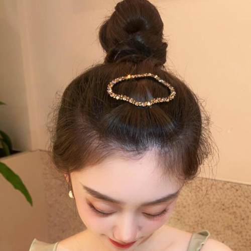 韩系云朵发夹边夹侧边碎发卡子2024新款后脑勺夹子头饰前额刘海夹 - 图2