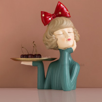 NordicLuxury Portrait of the Decoration Creative Resin Cartoon