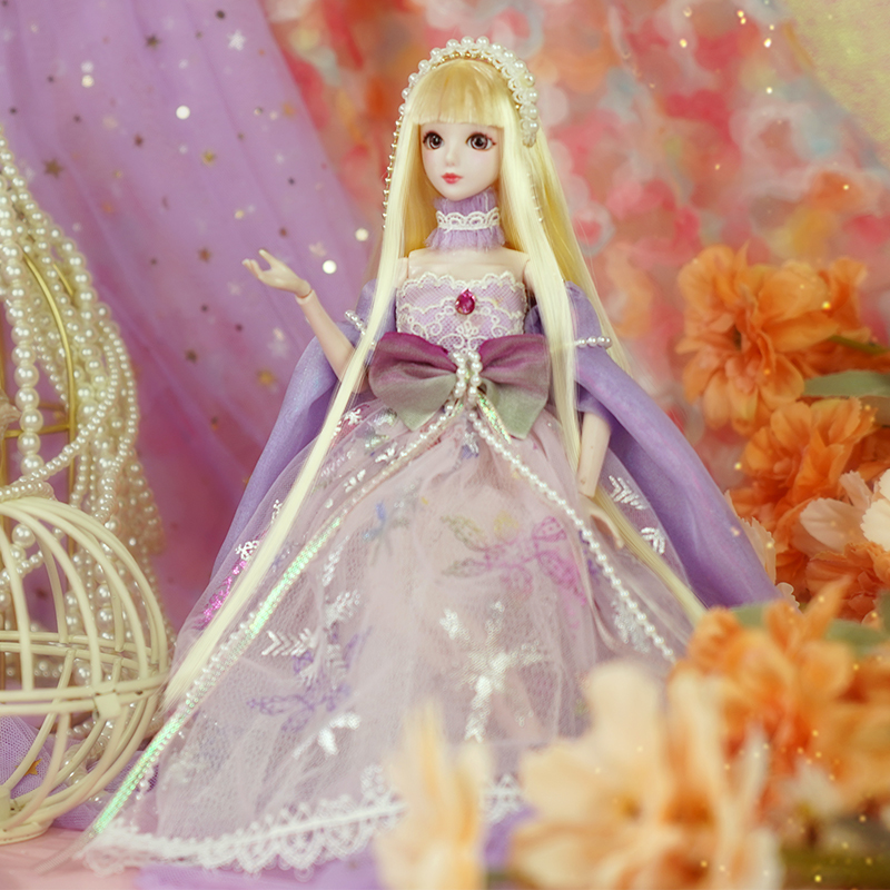 叶罗丽娃娃女孩29厘米儿童玩具衣服套装儿童女孩公主玩具生日礼. - 图1