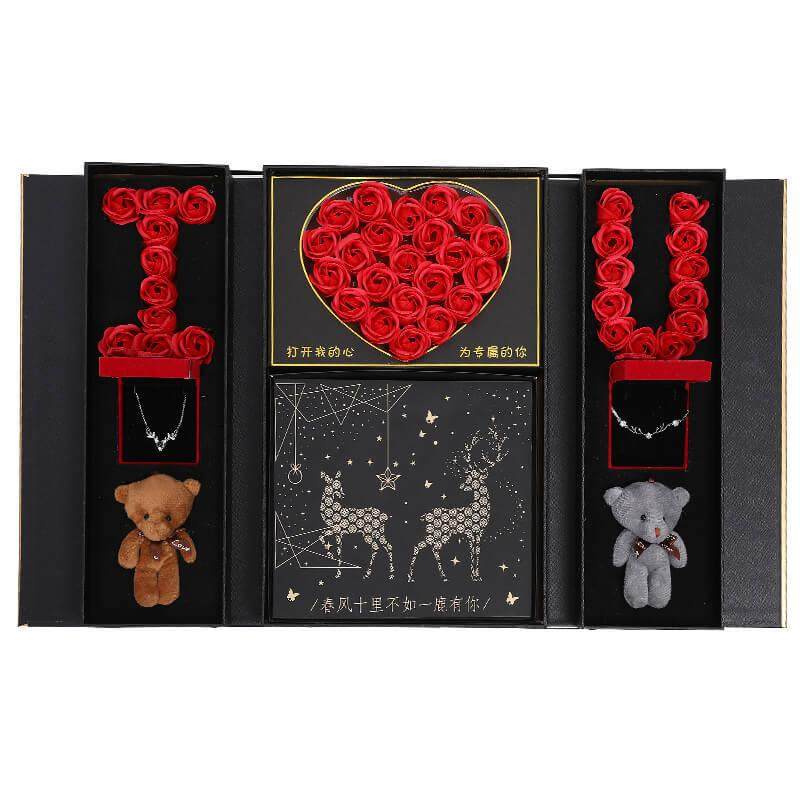 浪节礼物双层天使生日情人送老朋友夕女生创意实用七女友的礼婆盒