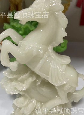 夜光石各种摆件平安观世音菩萨家居供奉客厅玄关摆件手工工艺品