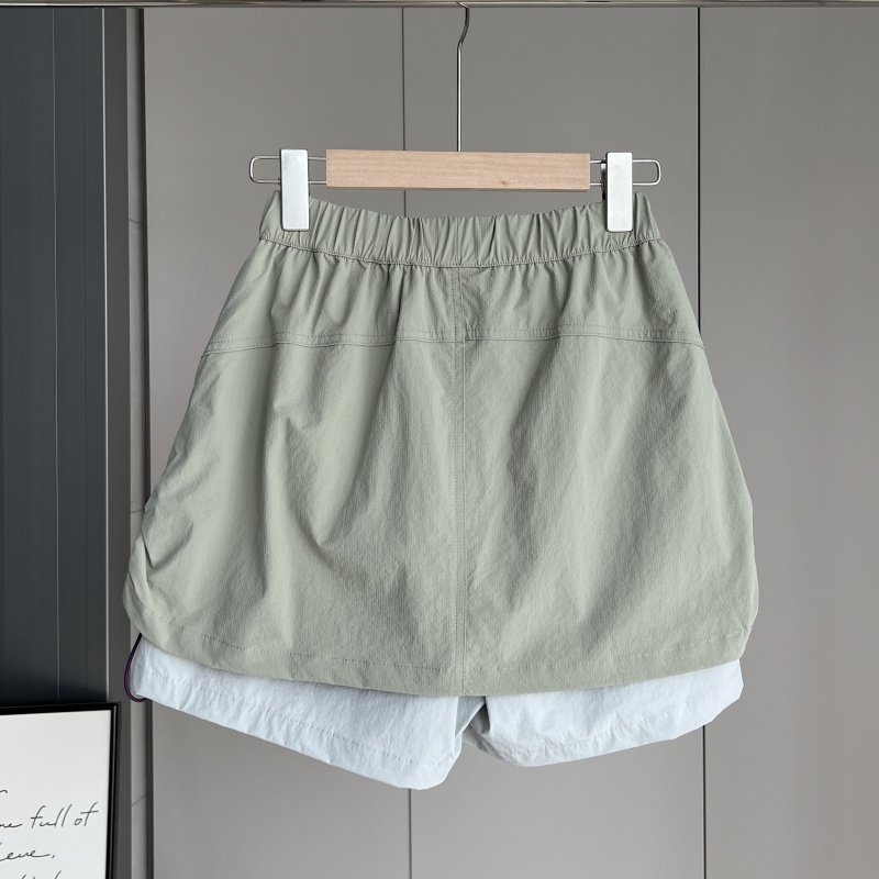 南油系列清货！夏季山系户外松紧腰防走光透气速干运动短裤裙裤女,淘宝优惠券,粉丝福利购,淘宝优惠卷