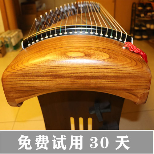 新款135长度小古筝琴整面挖筝便携式专业教学演奏檀木送全套配件 - 图1