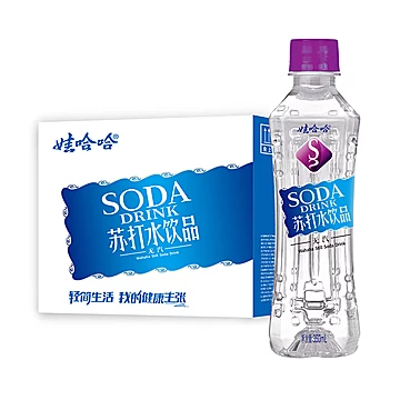 娃哈哈苏打水饮料350mL*12瓶[4元优惠券]-寻折猪