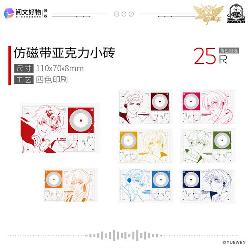 【阅文好物】缪夏 全职高手records系列一番赏吃谷机抽赏次数链接 - 图1
