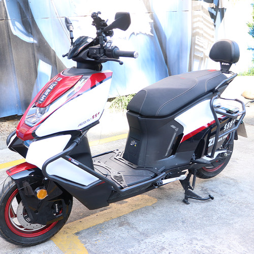 适用于春风极核AE8S+保险杠AE8S前后护杠防摔防撞碳钢保护杠改装 - 图1