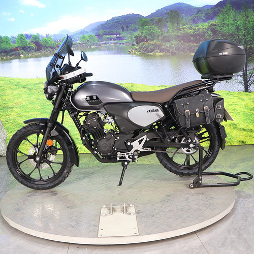 适用雅马哈GT150后货架JYM150-8A尾箱架后扶手边包支架侧包边皮包 - 图2