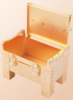 原装李居明2026马年吉祥物生肖属马羊六合千亿大财箱招财家居摆件