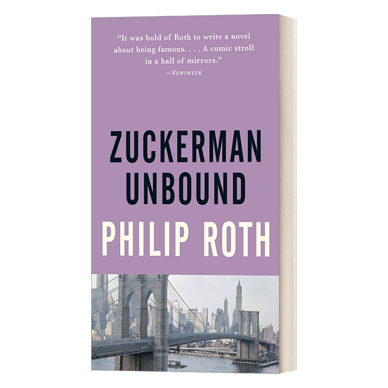 英文原版小说 Zuckerman Unbound Vintage International被释放的祖克曼 Philip Roth菲利普·罗斯英文版进口英语原版书籍-图0