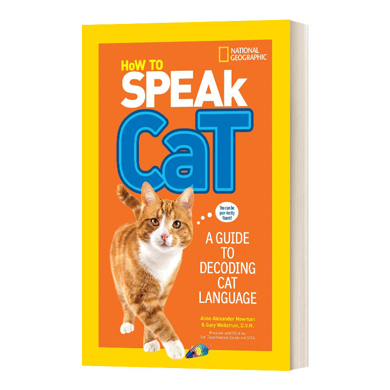 英文原版 How to Speak Cat 如何和猫说话 破译猫的密码 英文版 进口英语原版书籍儿童外文书