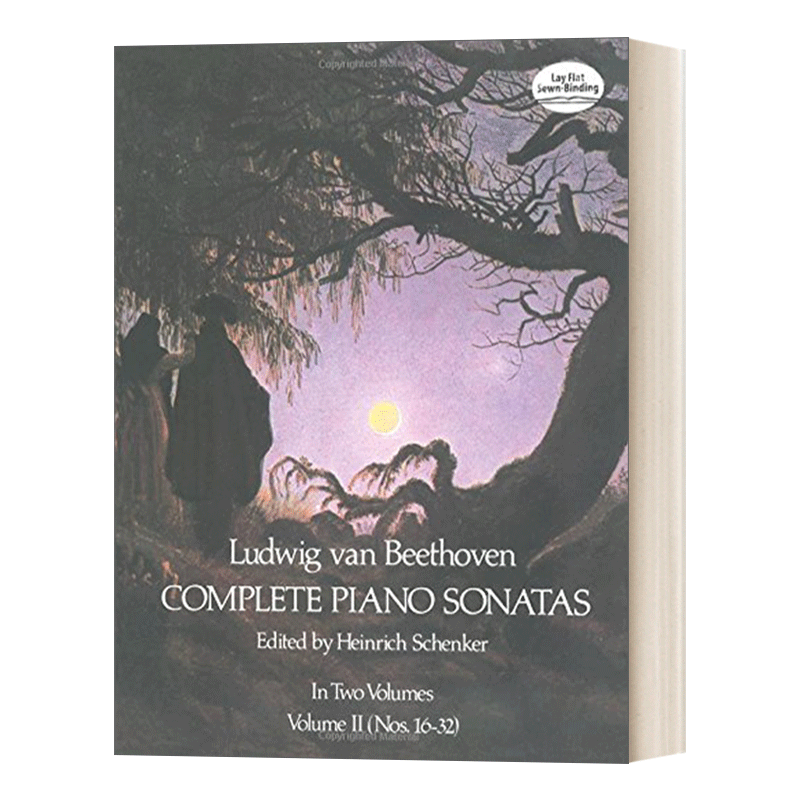 英文原版 Complete Piano Sonatas  Volume II  完整的钢琴奏鸣曲 卷二Nos.16-32 英文版 进口英语原版书籍 - 图0