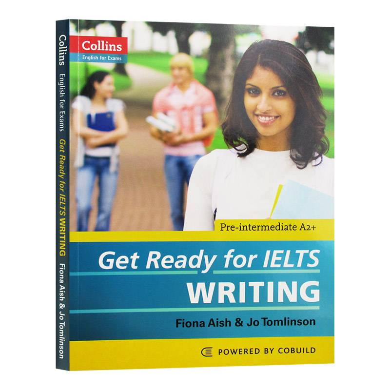 柯林斯雅思基础英文写作 英文原版 Get Ready for IELTS Writing 英语考试辅导书籍进口教材 可搭词汇阅读听力语法口语