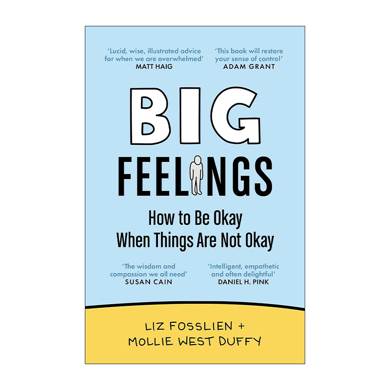 英文原版 Big Feelings 重要的感受 当情况不太好时如何学会接受 利兹·福斯林 英文版 进口英语原版书籍