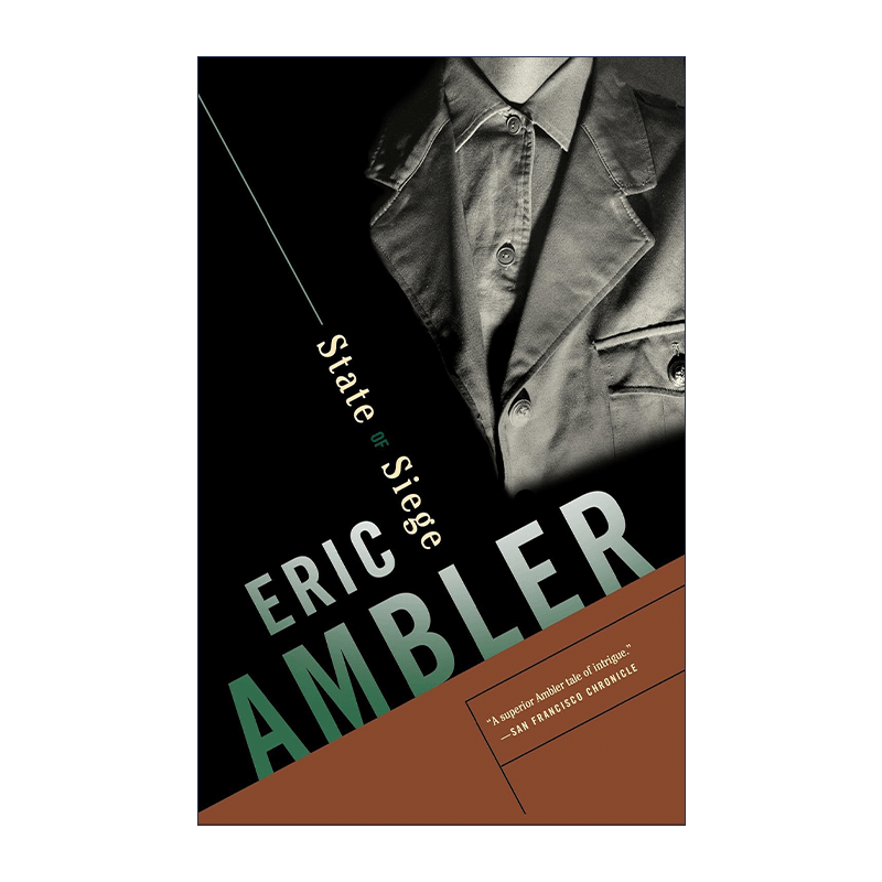 英文原版 State of Siege 围城 犯罪推理小说 现代悬疑小说之父Eric Ambler 英文版 进口英语原版书籍 - 图0