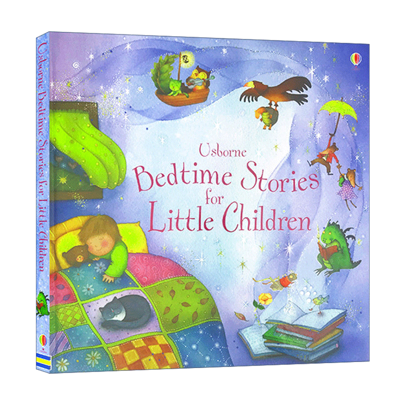 英文原版 儿童睡前故事 Bedtime Stories for Little Children 五个故事精装 亲子共读启蒙绘本故事书 英文版 进口英语原版书籍