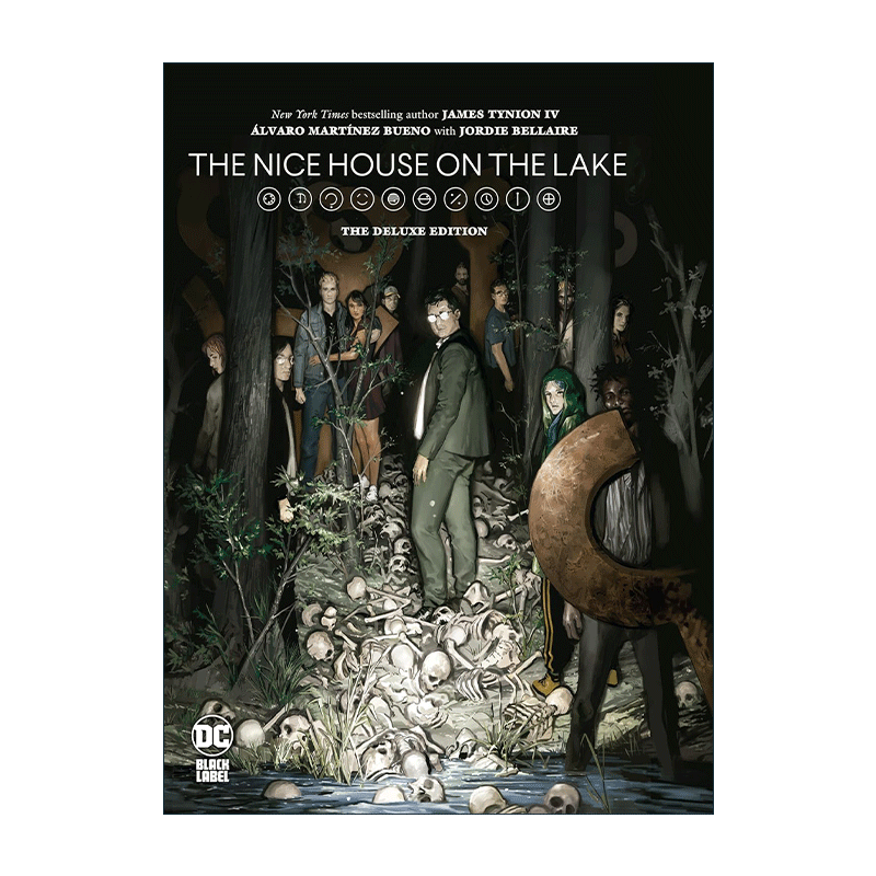 英文原版 The Nice House on the Lake 湖畔美第 湖边别墅 湖上的漂亮房子 豪华精装收藏版 DC漫画 艾斯纳奖 进口英语原版书籍
