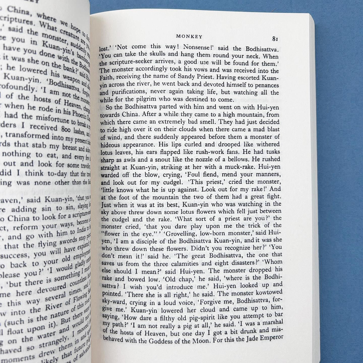 英文原版小说 Monkey Folk Novel of China 美猴王 西游记节选 英文版 中国古典文学 吴承恩原著 进口英语原版书籍