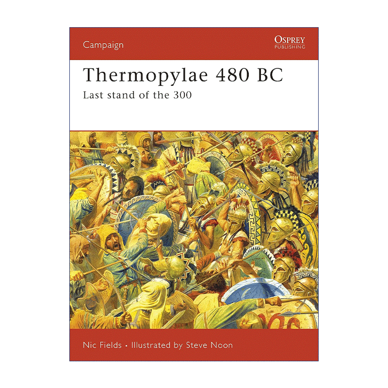 英文原版 Thermopylae 480 BC 公元前480波希战争温泉关战役 战争历史系列 英文版 进口英语原版书籍