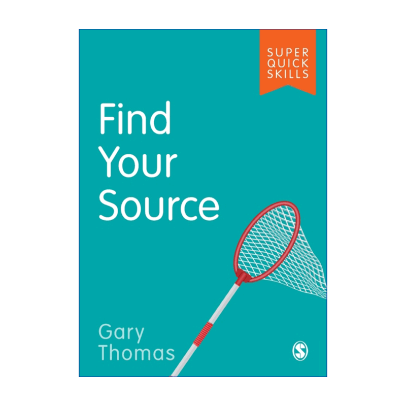 英文原版 Find Your Source 如何寻找引用文献 SAGE学术技能入门系列 英美大学本科生学术指南 英文版 进口英语原版书籍