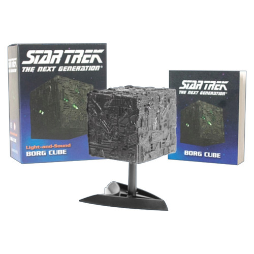 英文原版 Star Trek Light-and-Sound Borg Cube 星际迷航 博格立方体 有声发光摆件 附全彩说明书 英文版 进口英语原版书籍 - 图0
