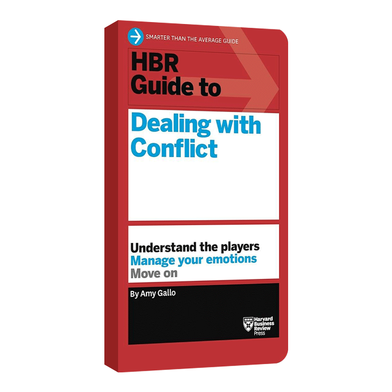 英文原版 HBR Guide to Dealing with Conflict HBR Guide Series 哈佛商业评论冲突处理指南 Amy Gallo 精装 进口英语原版书籍