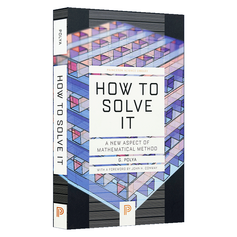 英文原版 How to Solve It A New Aspect of Mathematical Method 怎样解题 数学思维的新方法 豆瓣高分 G. Polya进口英语原版书籍