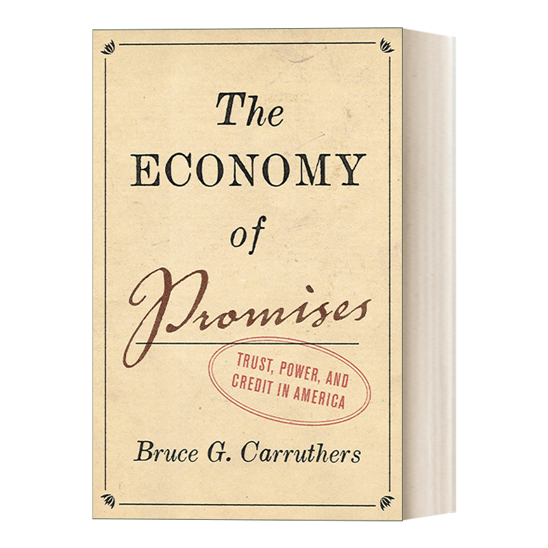 英文原版 The Economy of Promises 承诺的经济 精装 Bruce G. Carruthers 英文版 进口英语原版书籍 - 图0