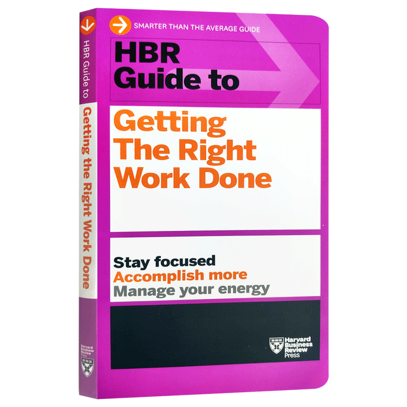 哈佛商业评论指南系列 获得正确的工作 英文原版 HBR Guide to Getting the Right Work Done 英文版 进口英语书籍