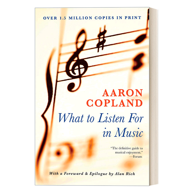 英文原版 What to Listen for in Music 如何听懂音乐 Aaron Copland获1967年奥斯卡配乐奖 英文版 进口英语原版书籍