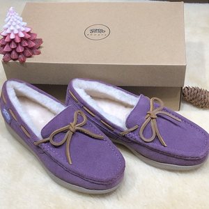 JUMBO简帛皮毛一体运动羊毛休闲女鞋雪地靴保暖防冻轻便牛皮帮面