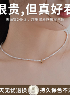 小金豆吊坠女款纯银不掉色万能扣