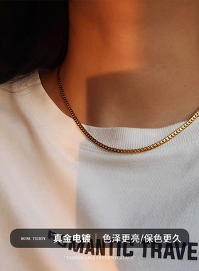 项链女款不掉色时尚女士锁骨链