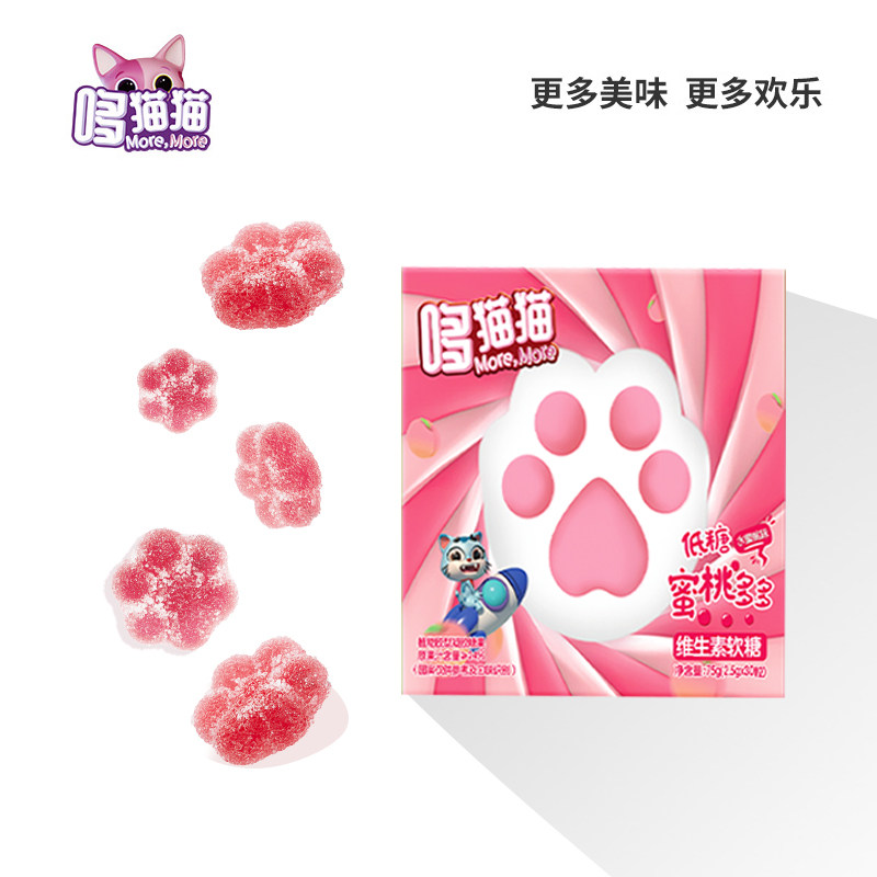 哆猫猫休闲3岁宝宝创意盒装软糖 哆猫猫母婴糖果