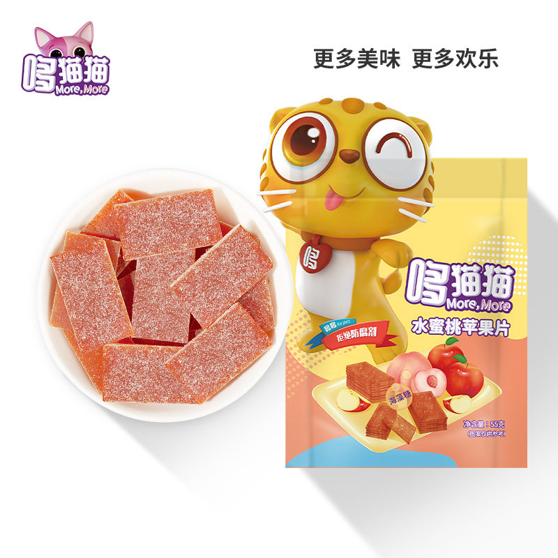 哆猫猫宝宝水果条不添加55g苹果片 哆猫猫母婴果肉条