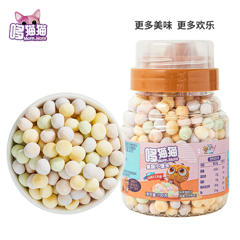 哆猫猫果蔬宝宝不添加小馒头 哆猫猫母婴磨牙棒/饼干
