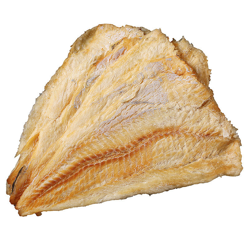 500g鱼片干烤鱼片即食孕妇鳕鱼片 海庭则品即食鱼零食