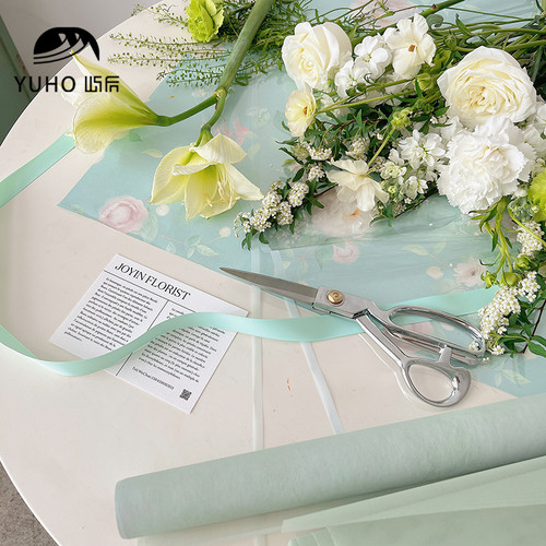 屿后 花艺剪专用裁剪布料包花纸剪刀鲜花修枝园艺剪花店工具材料 - 图1