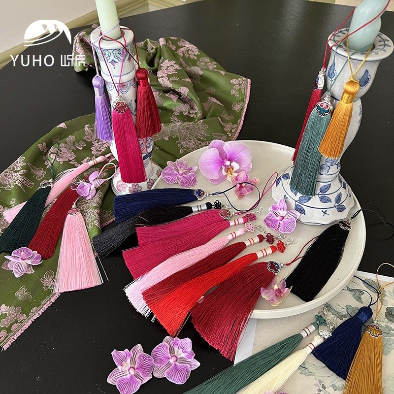 屿后 中国结流苏挂件年宵福桶装饰搭配花店DIY材料过年平安扣挂饰,淘宝优惠券,粉丝福利购,淘宝优惠卷