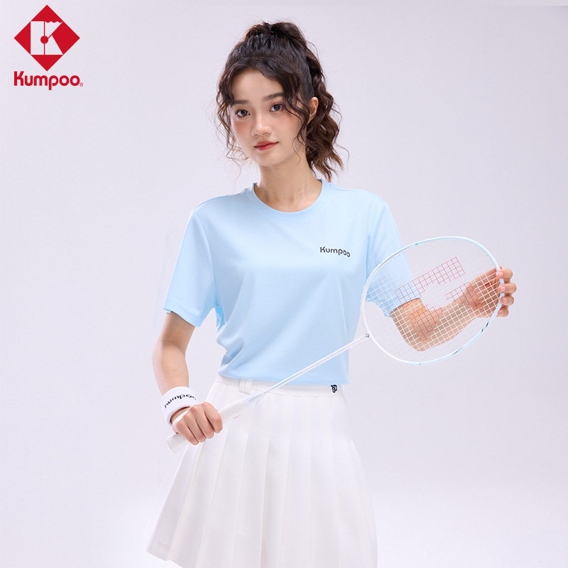 KUMPOO熏风星云羽毛球服文化衫薰风速干凉感透气短袖男女款运动服