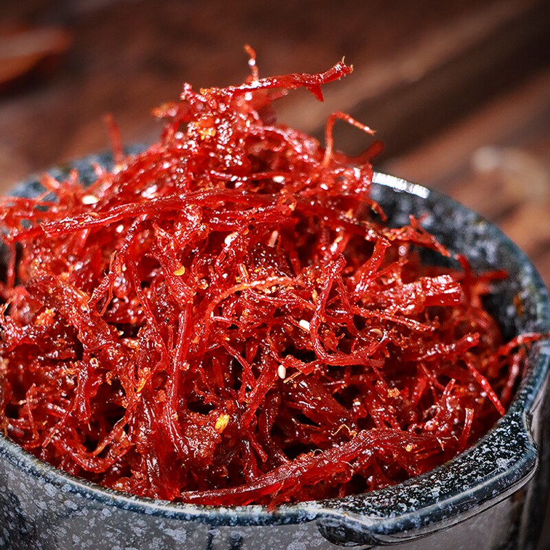 蜀雁龙须牛肉丝灯影牛肉麻辣休闲零食即食鸡丝四川特产成都小吃