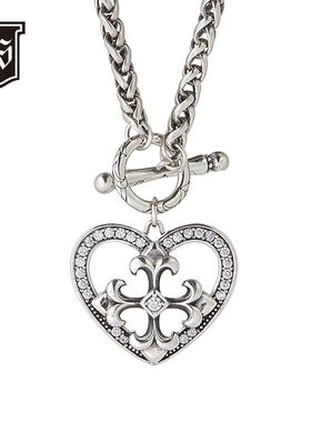 爱心项链NATIVESTRANGER925银