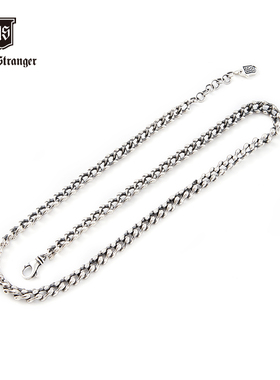 NATIVE STRANGER骨骼简约项链925银