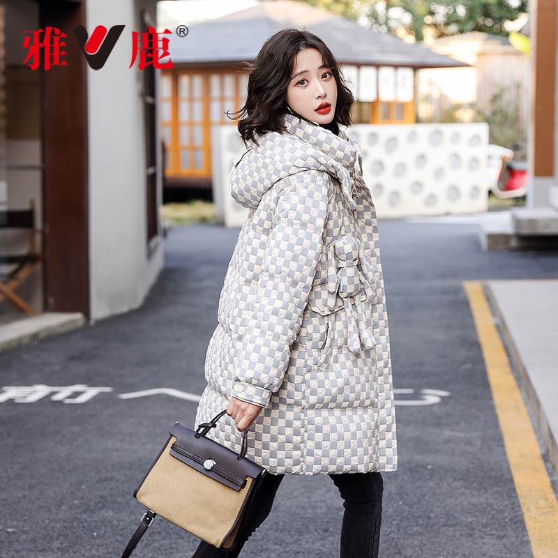 雅鹿羽绒服女 年新款时尚连帽宽松白鸭绒送玩偶加厚保暖外套冬 2022 雅鹿羽绒服女 年新款时尚连帽宽松白鸭绒送玩偶加厚保暖外套冬 2022