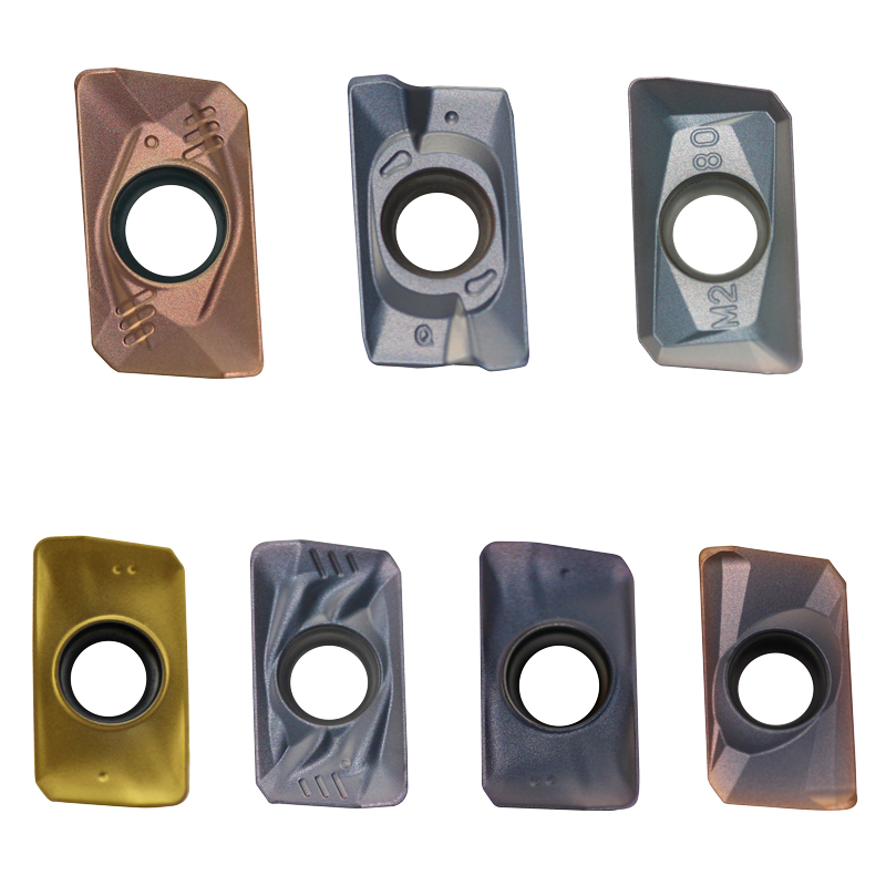 钨钢数控铣刀片R0.8 APMT1135/1604PDER-H2 M2 FM硬质合金铣刀片 - 图0