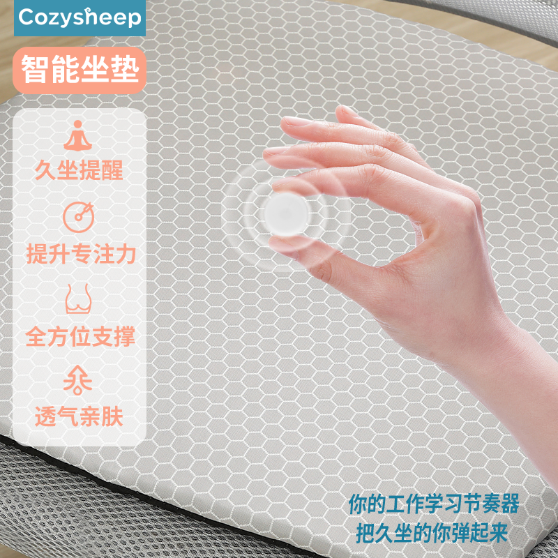 Cozysheep久坐提醒智能办公坐垫学生居家简约现代两用汽车座椅垫,淘宝优惠券,粉丝福利购,淘宝优惠卷