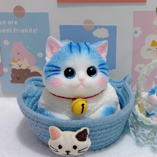 纯手绘彷真猫咪捏捏乐大猫送女生闺蜜减解压玩具六一儿童节礼物61 - 图0