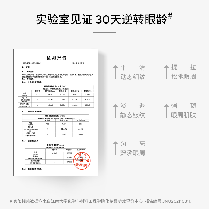 专妍太空舱多肽眼部精华乳保湿眼霜 专妍眼部精华