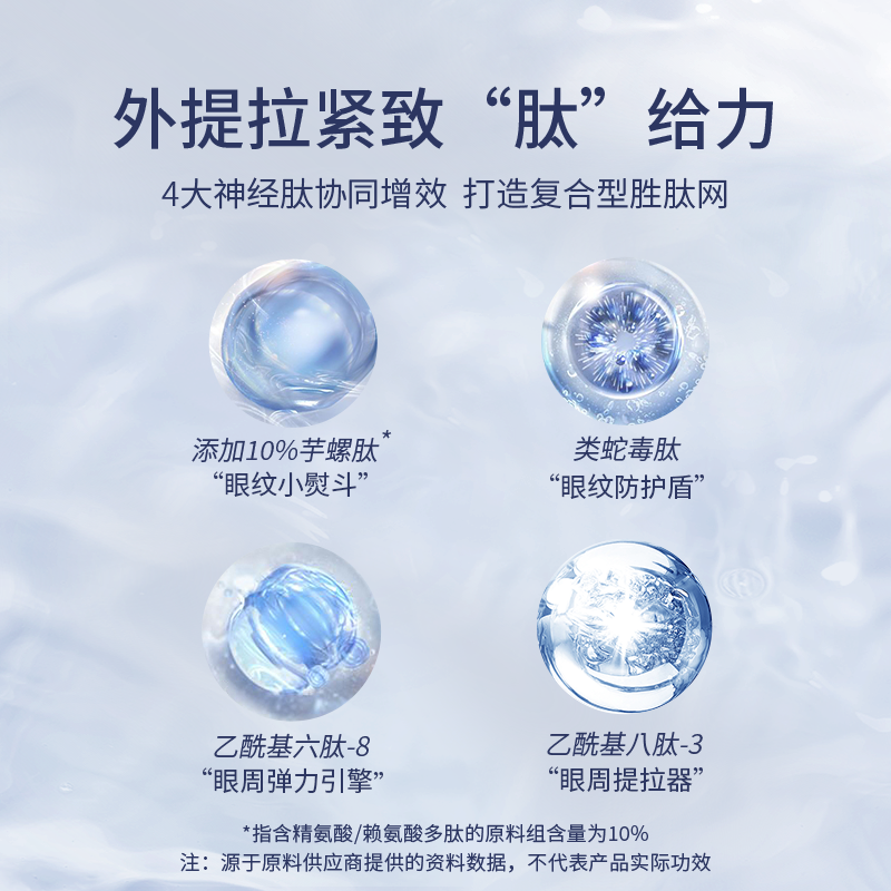 专妍小蓝瓶赋颜眼部精华舒缓眼霜 专妍眼部精华