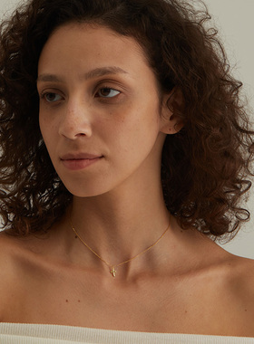 ZIVGREY十字架项链吊坠女轻奢